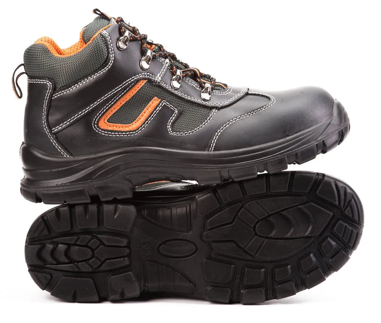 6652 Mens Leather Safety Boots