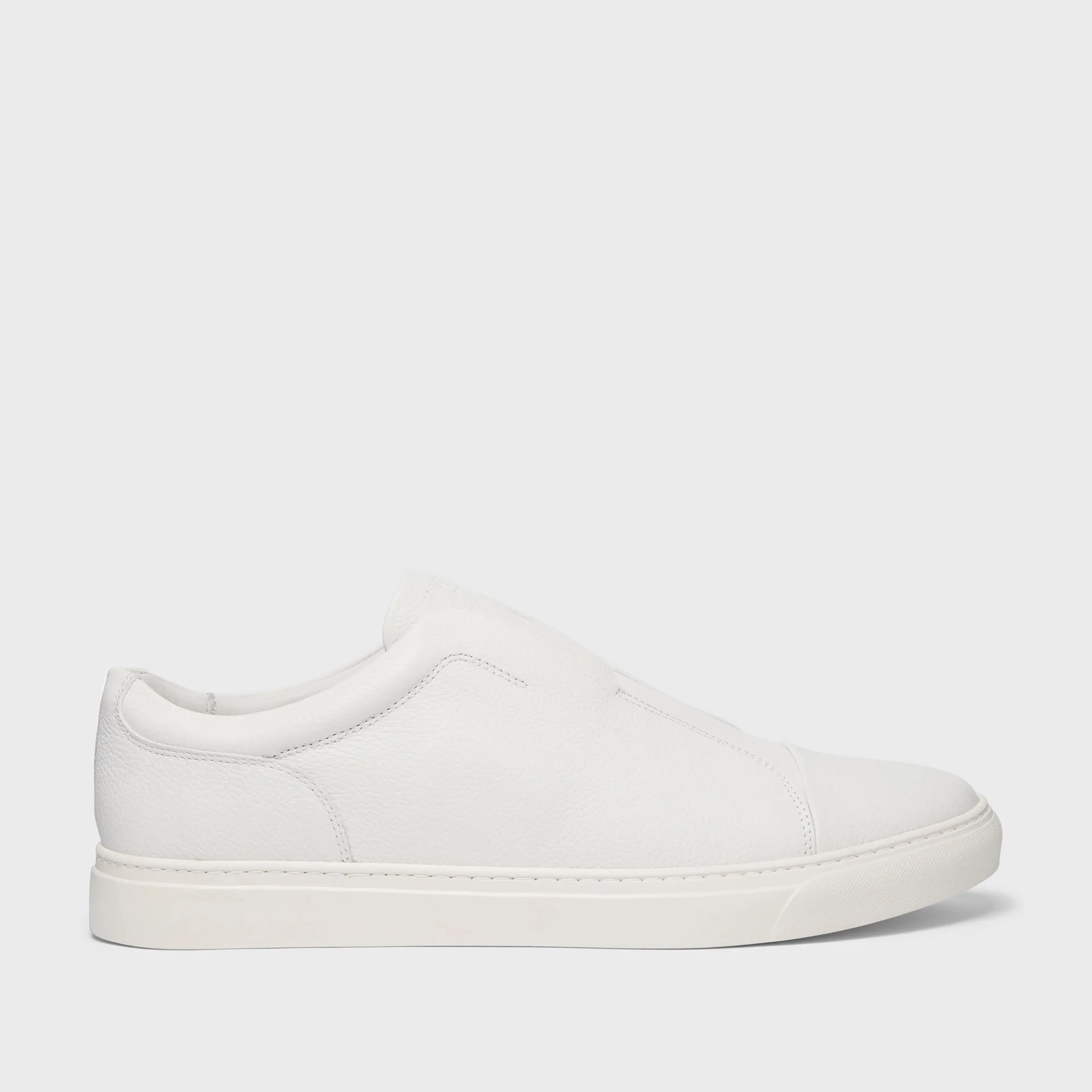 Aaron Soft Milled Calf White