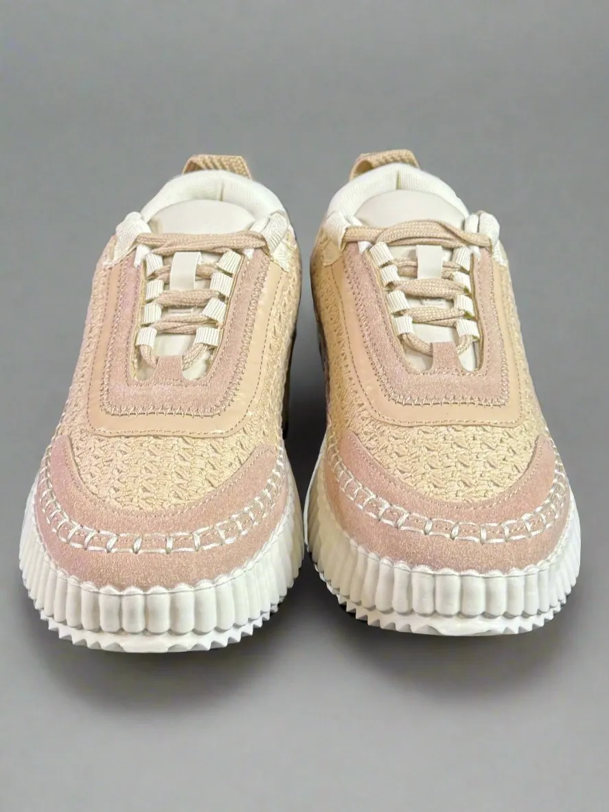 Adventure Beige Tennis Shoe