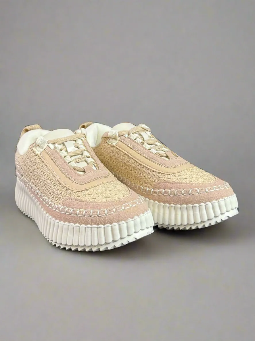 Adventure Beige Tennis Shoe