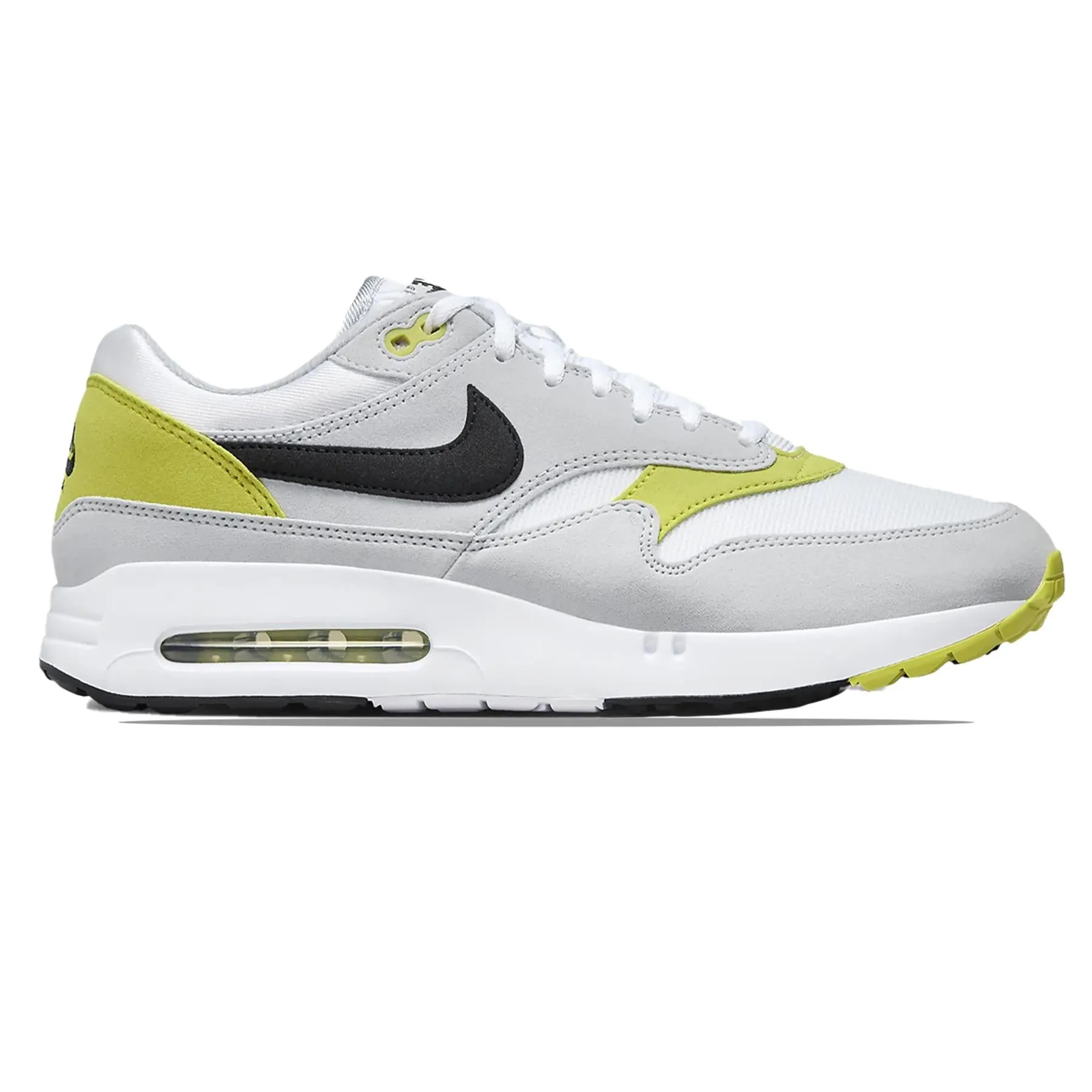 Air Max 1 '86 OG Golf Shoes Wolf Grey/Black/Bright Cactus - AW24