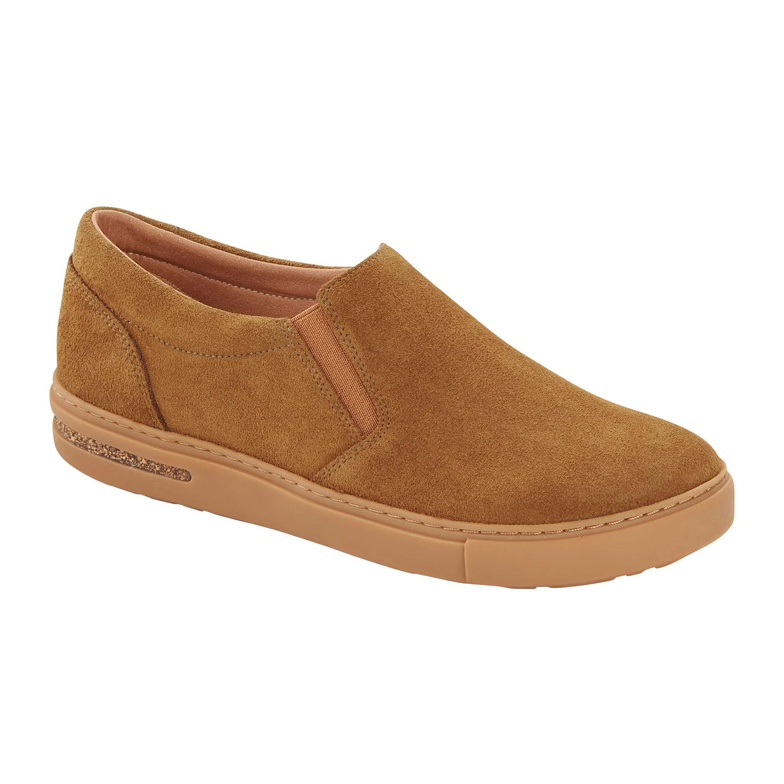 Birkenstock Oswego Narrow Slip On Sneaker (Women) - Mink Suede