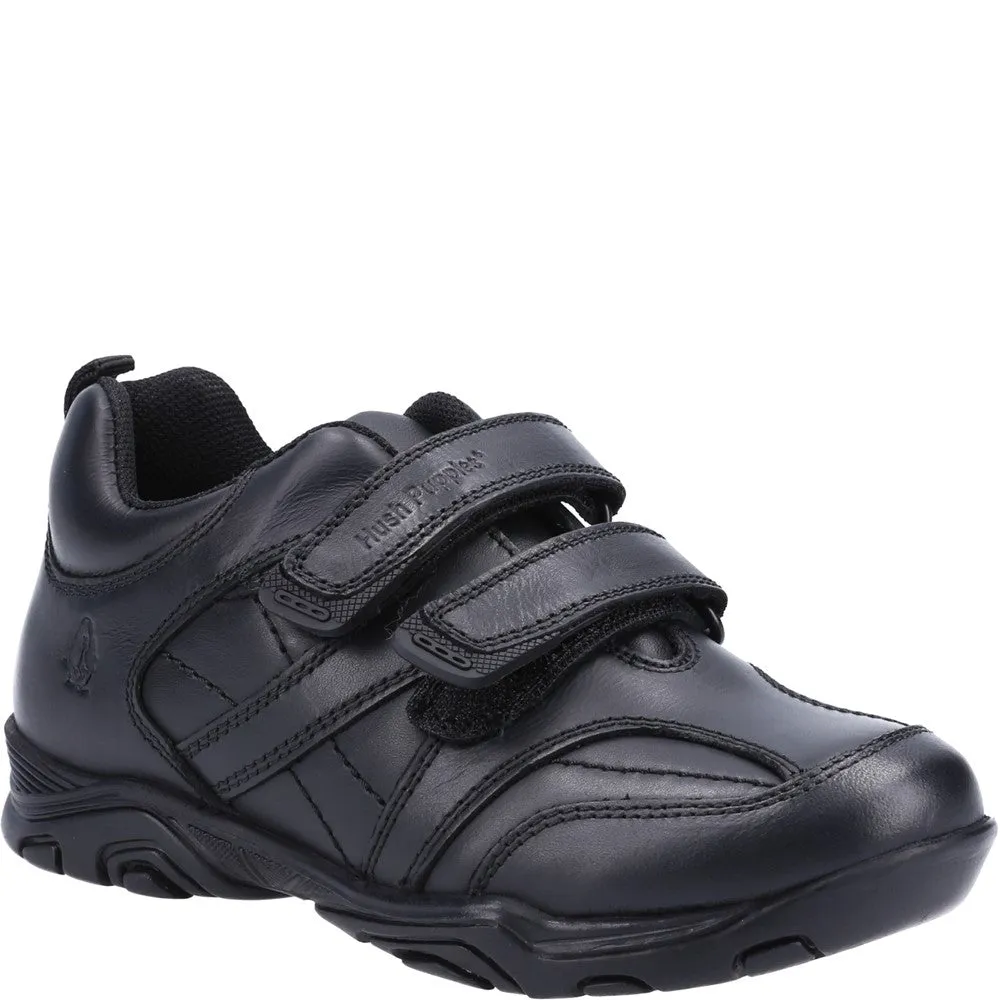 Black Levi Infant School Shoes