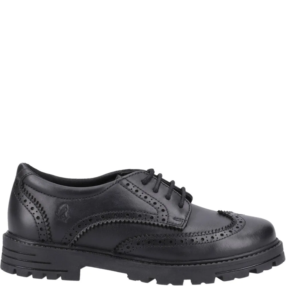 Black Maxine Senior School Shoes