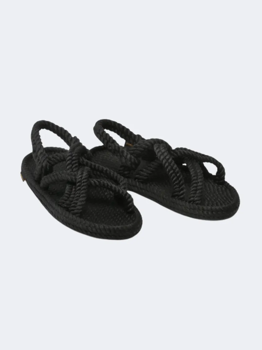 Bohonomad Bodrum Rope Women Lifestyle Sandals Black