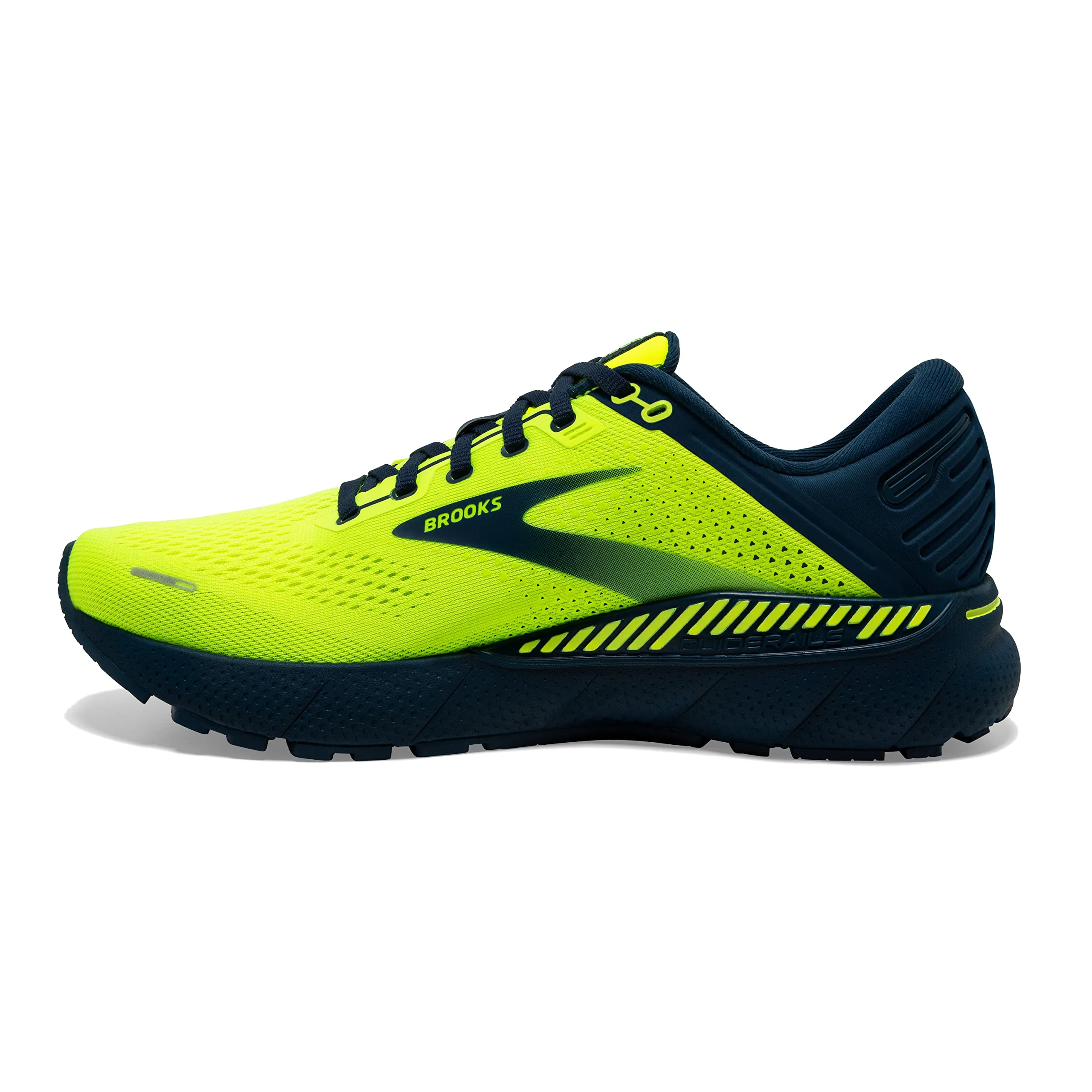 Brooks Men's Adrenaline GTS 22 Supportive Running Shoe - Nightlife/Titan - 10 Medium