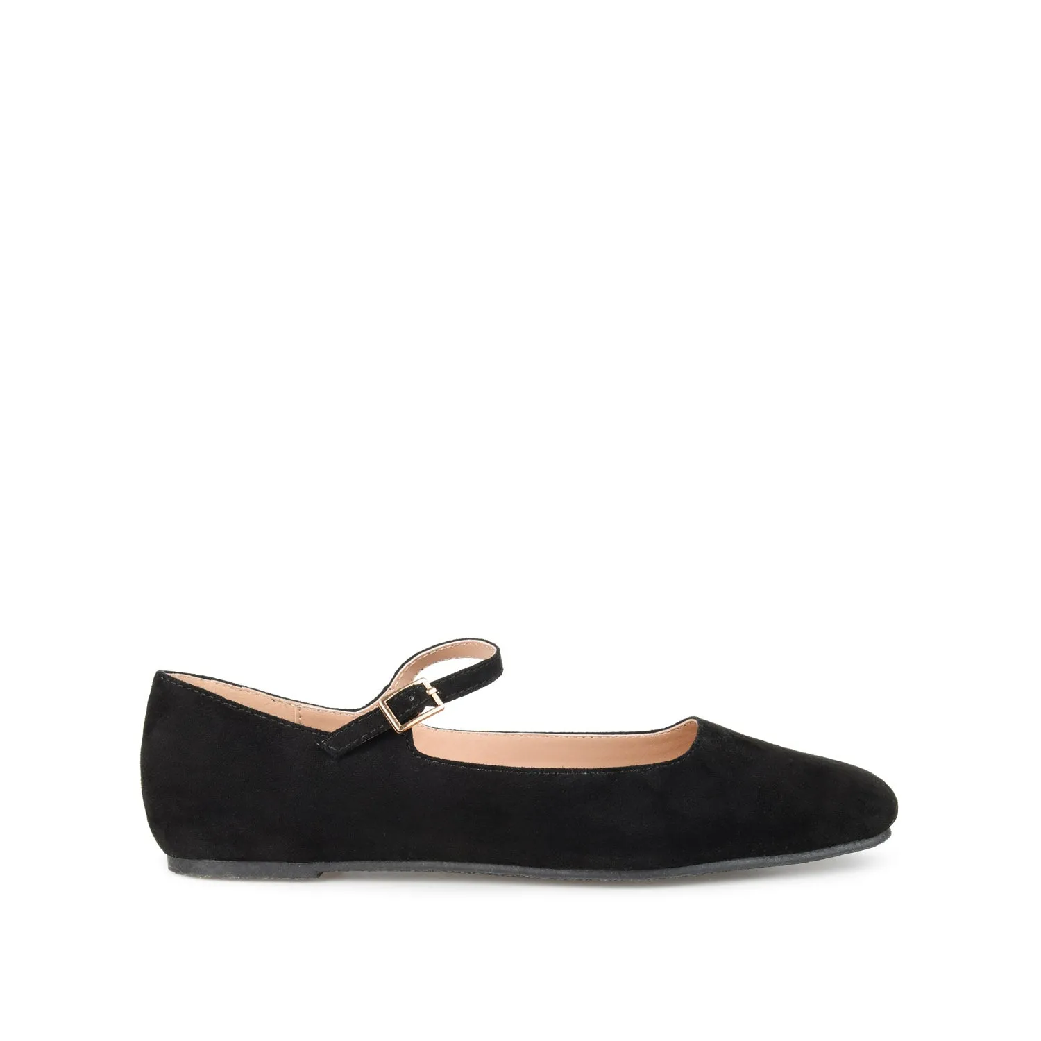 CARRIE BALLET FLATS IN FAUX SUEDE