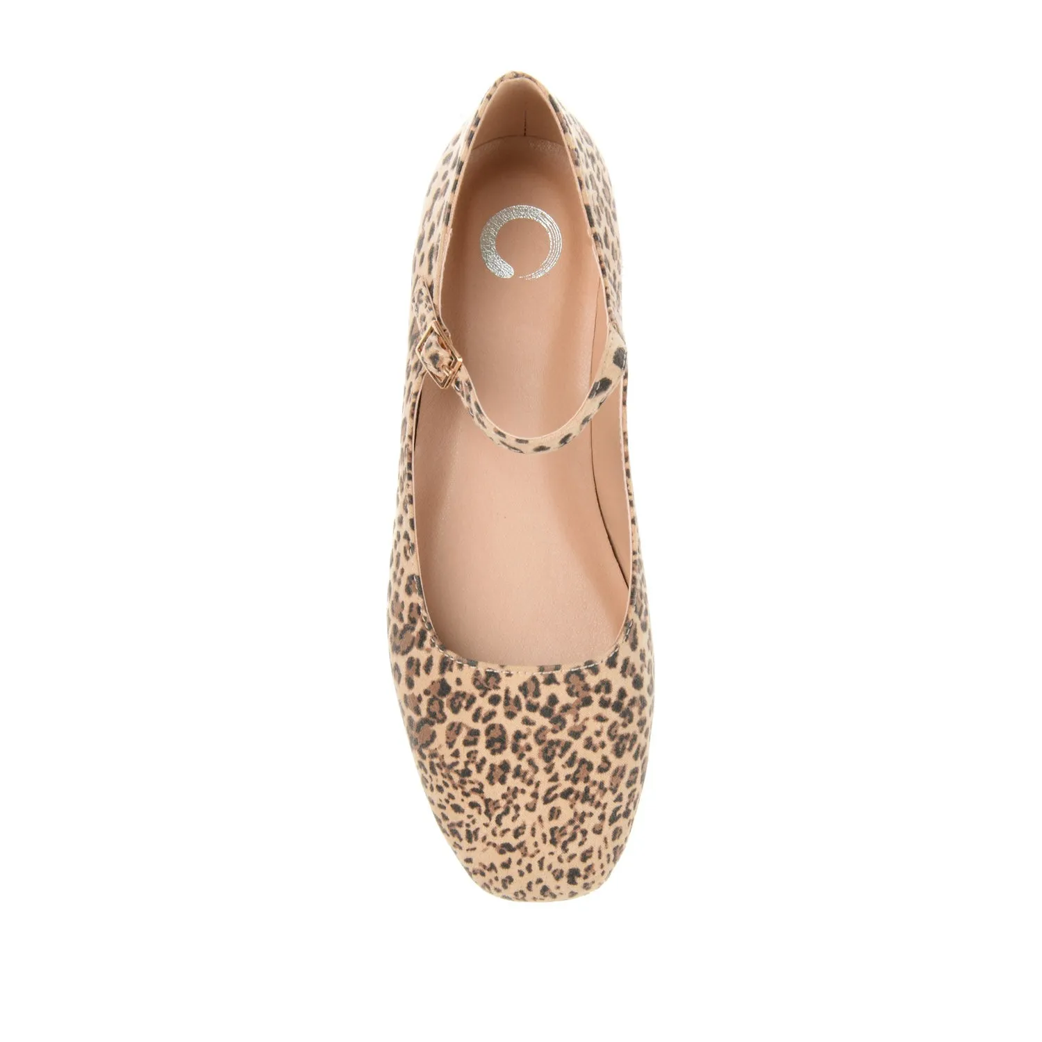 CARRIE BALLET FLATS IN FAUX SUEDE