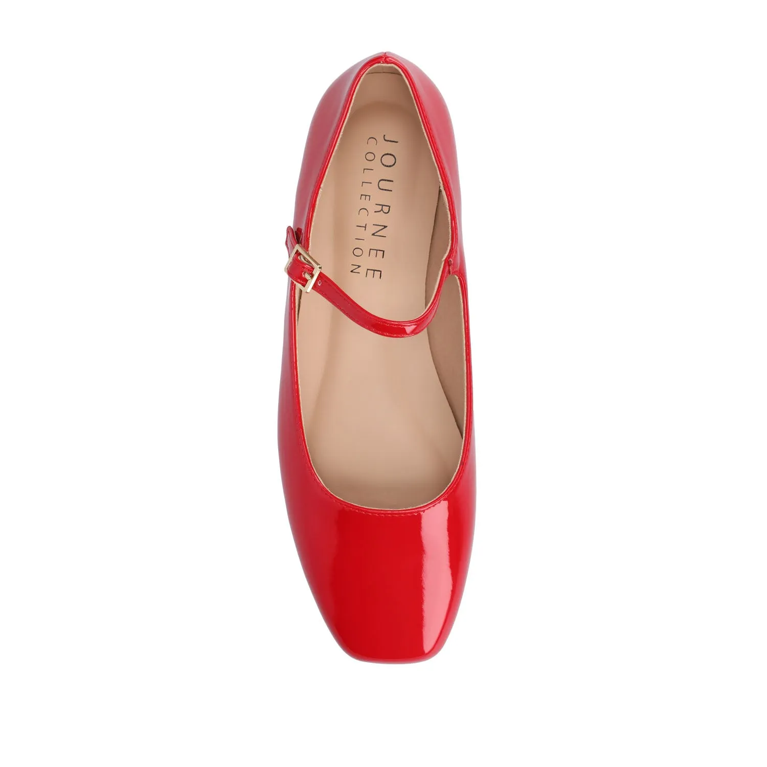 CARRIE BALLET FLATS IN PATENT WIDE