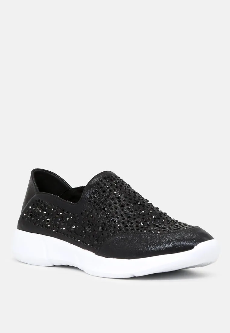 Chrissy Active - Slip-On Studded Sneakers