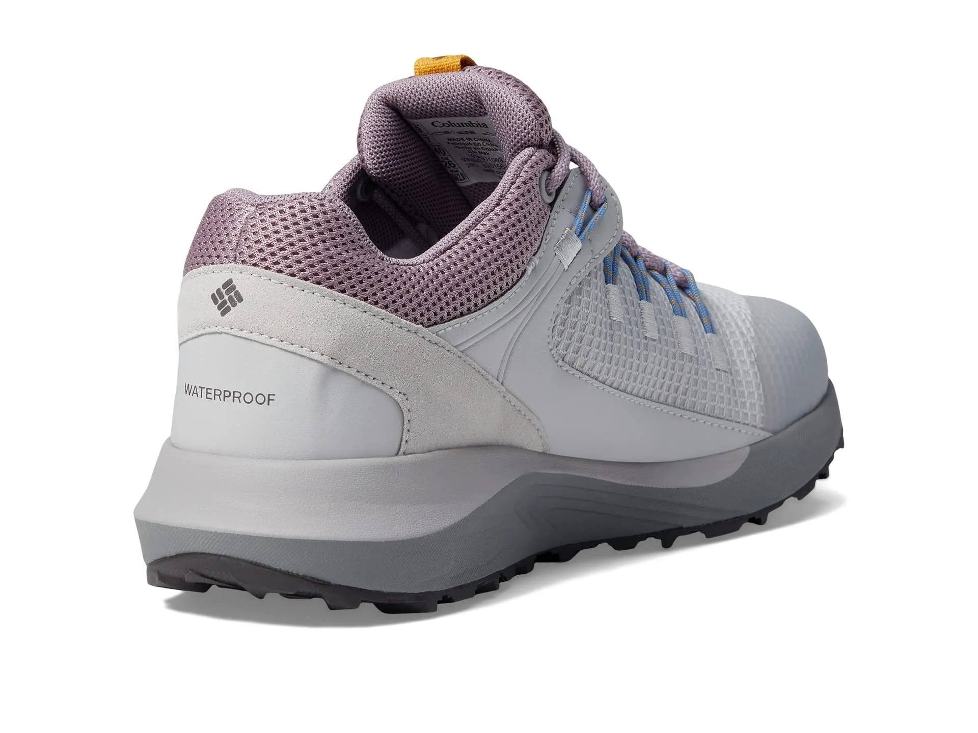 Columbia Trailstorm Waterproof Hiking Shoes, light grey/lilac