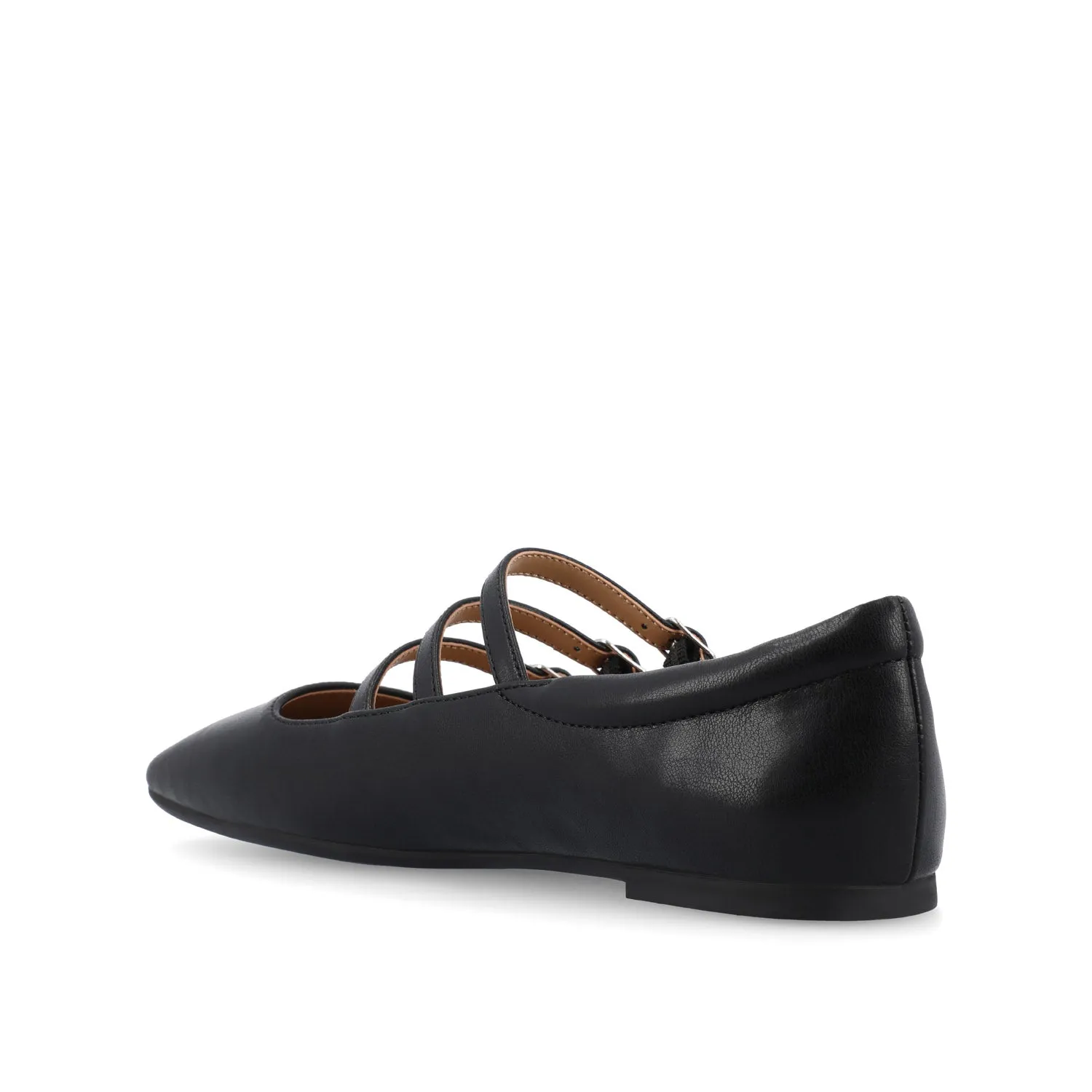 DARLIN BALLET FLATS IN FAUX LEATHER IN WIDE