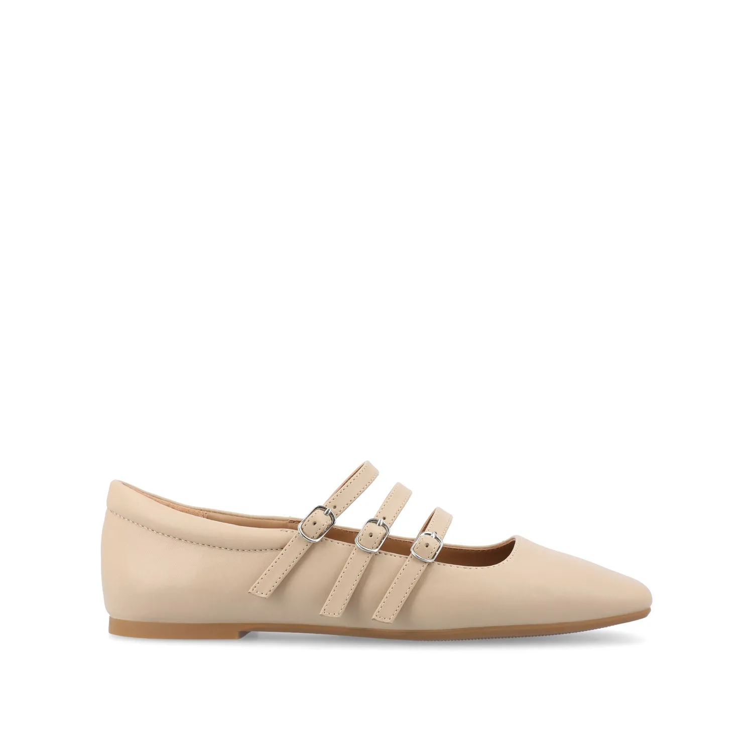 DARLIN BALLET FLATS IN FAUX LEATHER IN WIDE