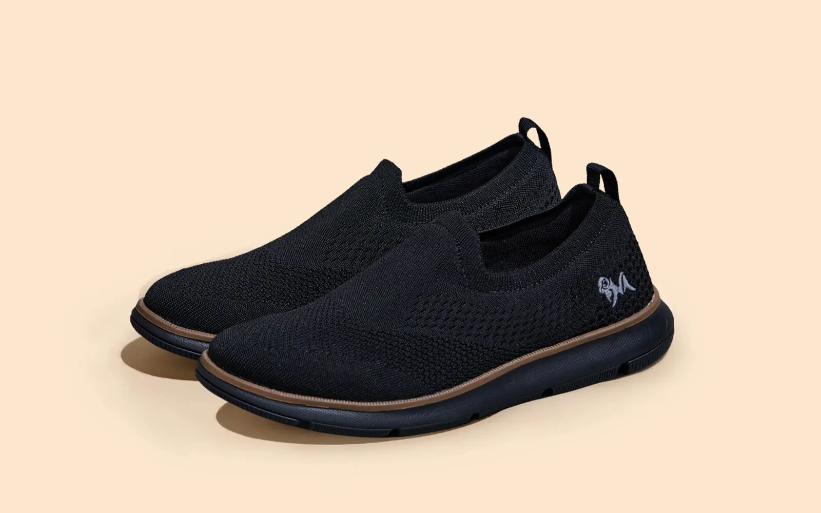 Dress Slip Ons : Black