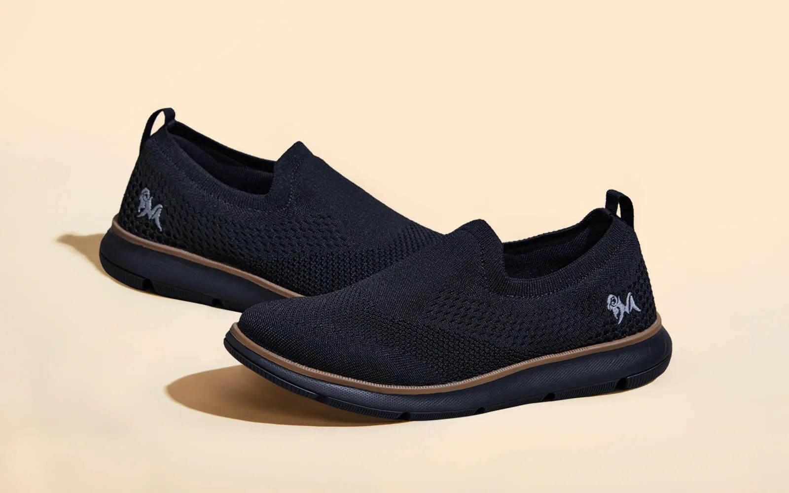 Dress Slip Ons : Black