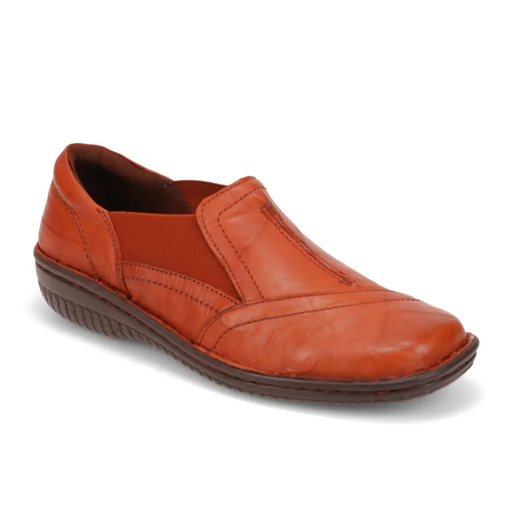 Elasticated Leather Slip Ons - HAK38029 / 324 707