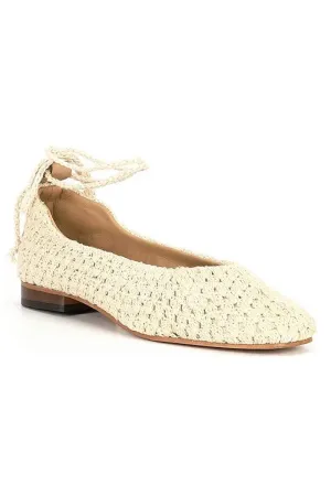 Ellie Crochet Ballet Flats