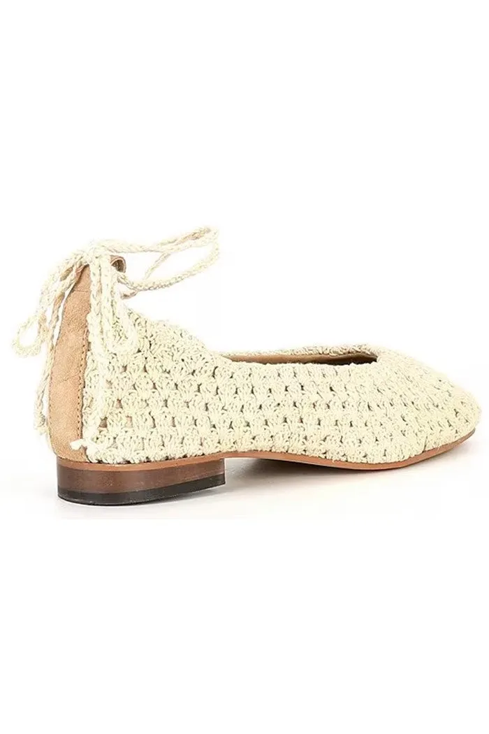 Ellie Crochet Ballet Flats