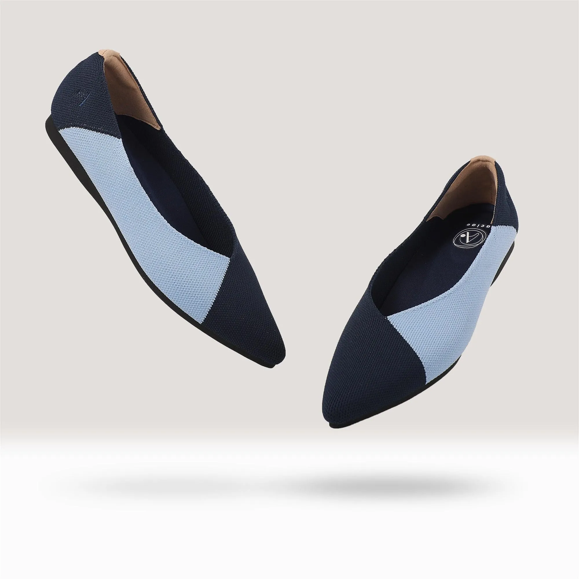 Emma Curved Pointed Toe Flats