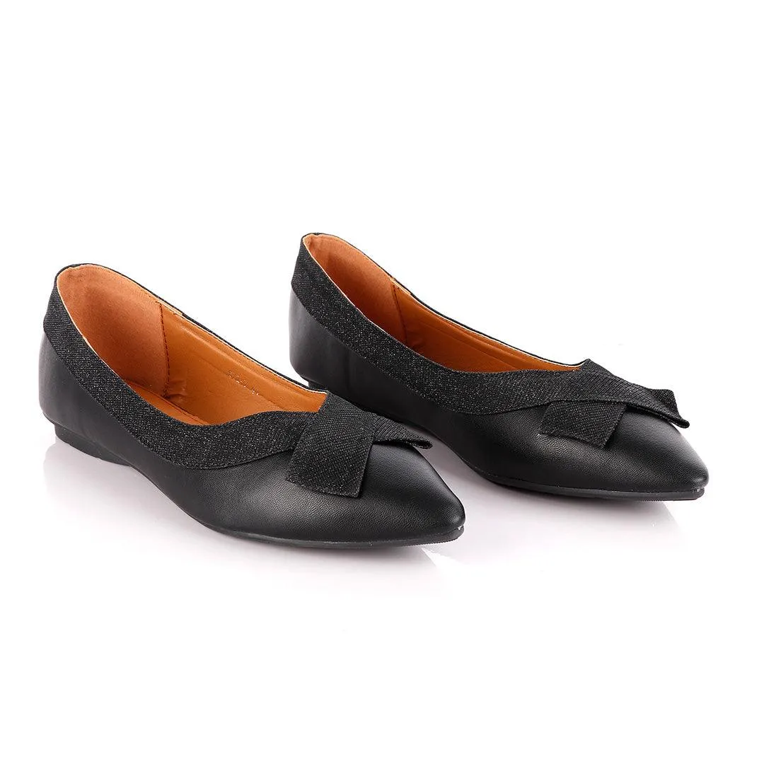 Fashionable Classic Office Woman's Flat Black shoe