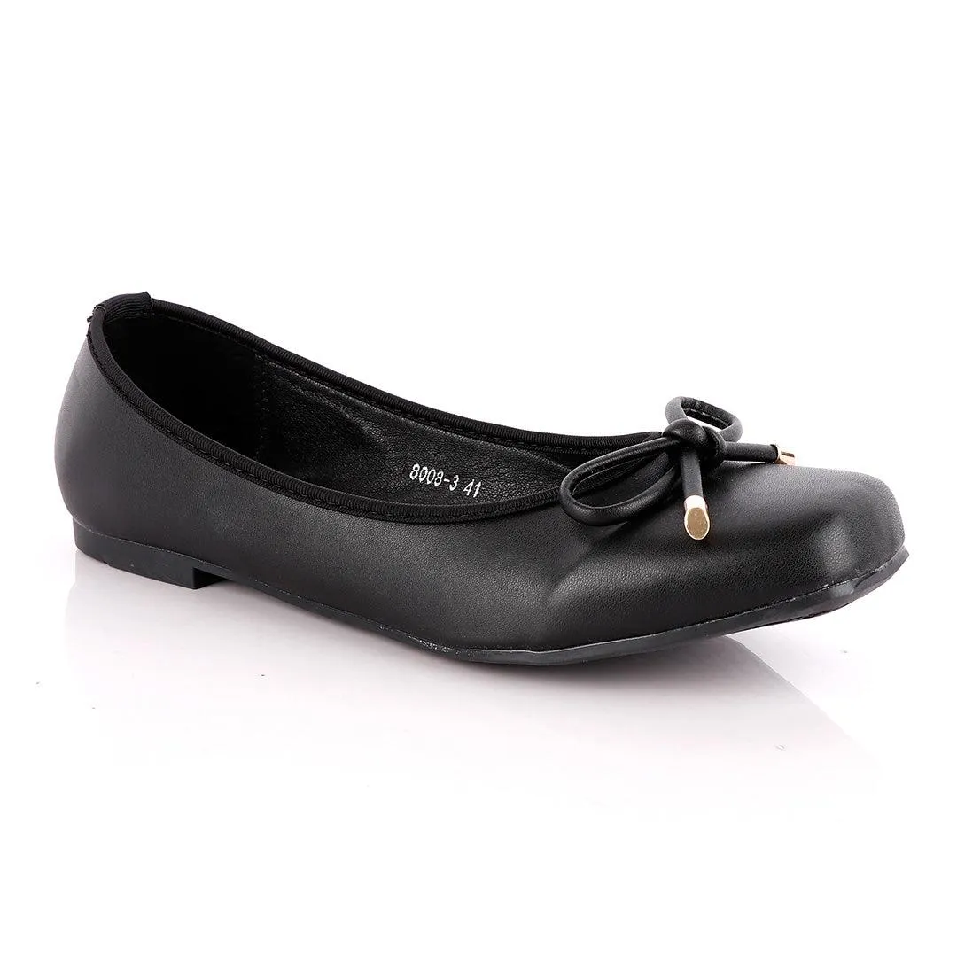 Fashionable Classic Women's Black Flat Shoe