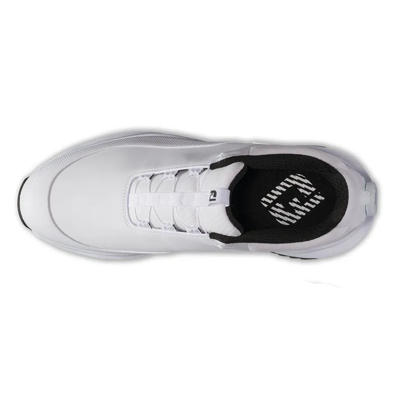 FOOTJOY Tour Rival BOA Men's Spikeless Shoes (White/White/Black)