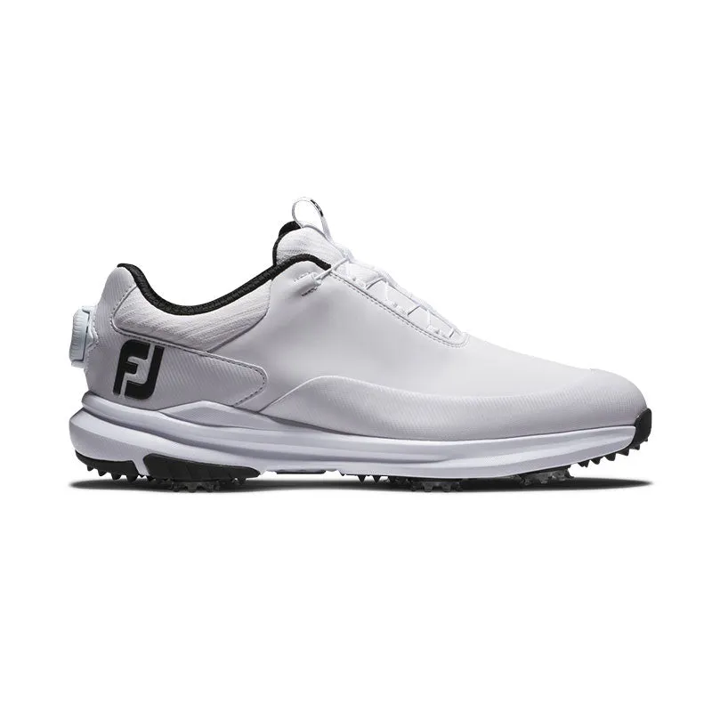 FOOTJOY Tour Rival BOA Men's Spikeless Shoes (White/White/Black)