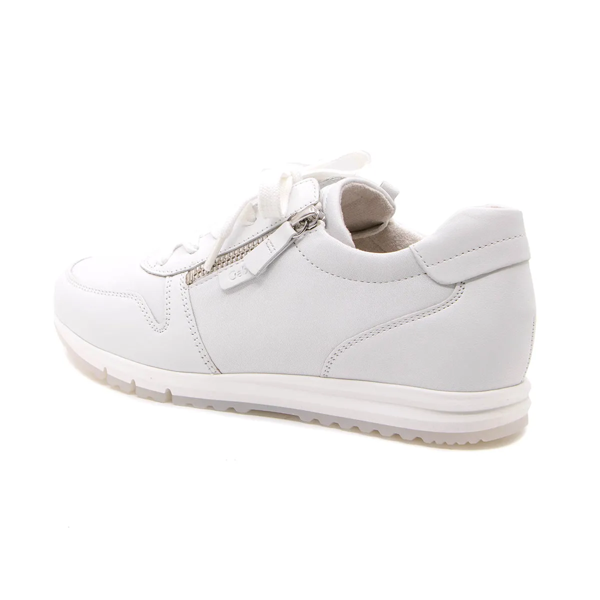 Forro White Soft Walking Sneakers