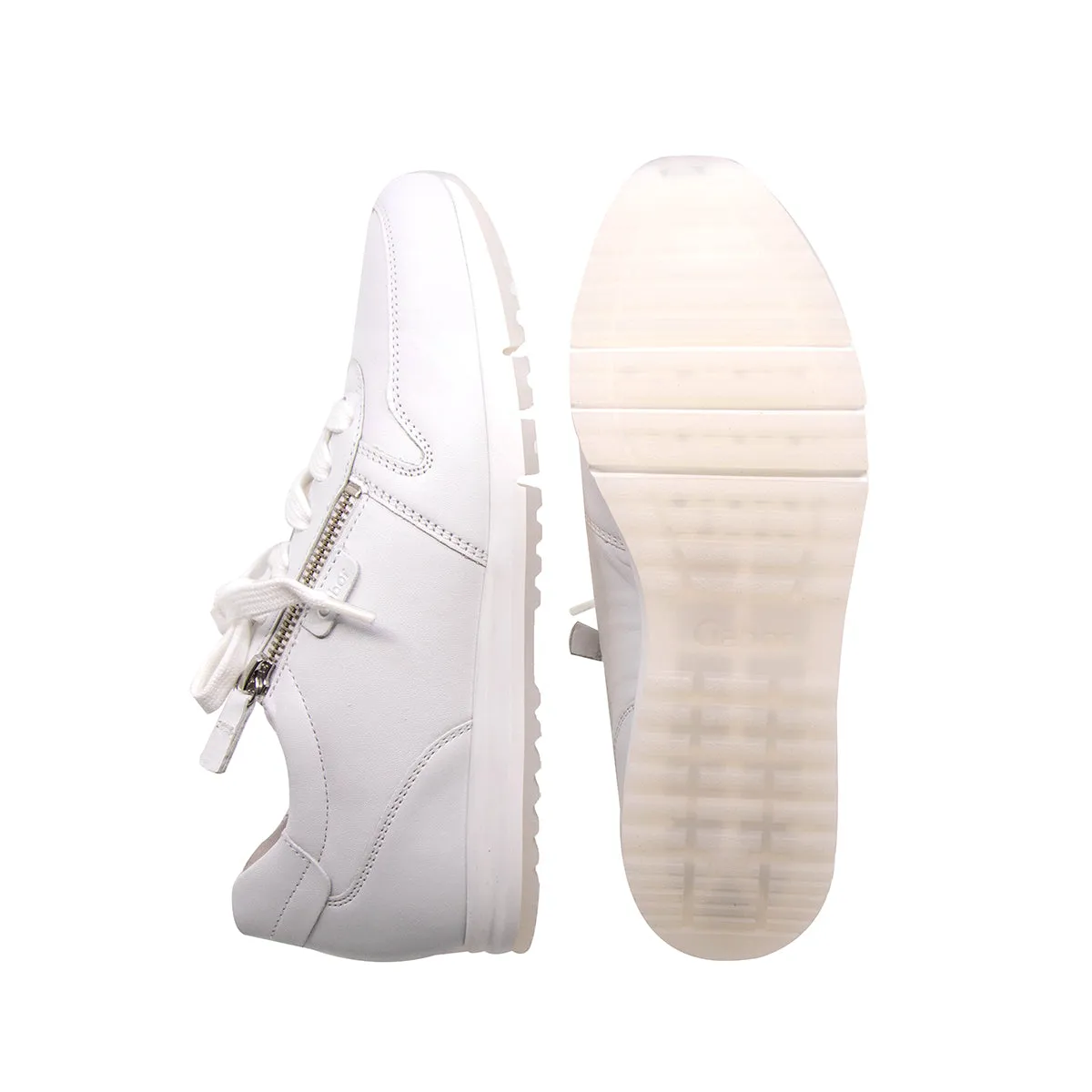 Forro White Soft Walking Sneakers