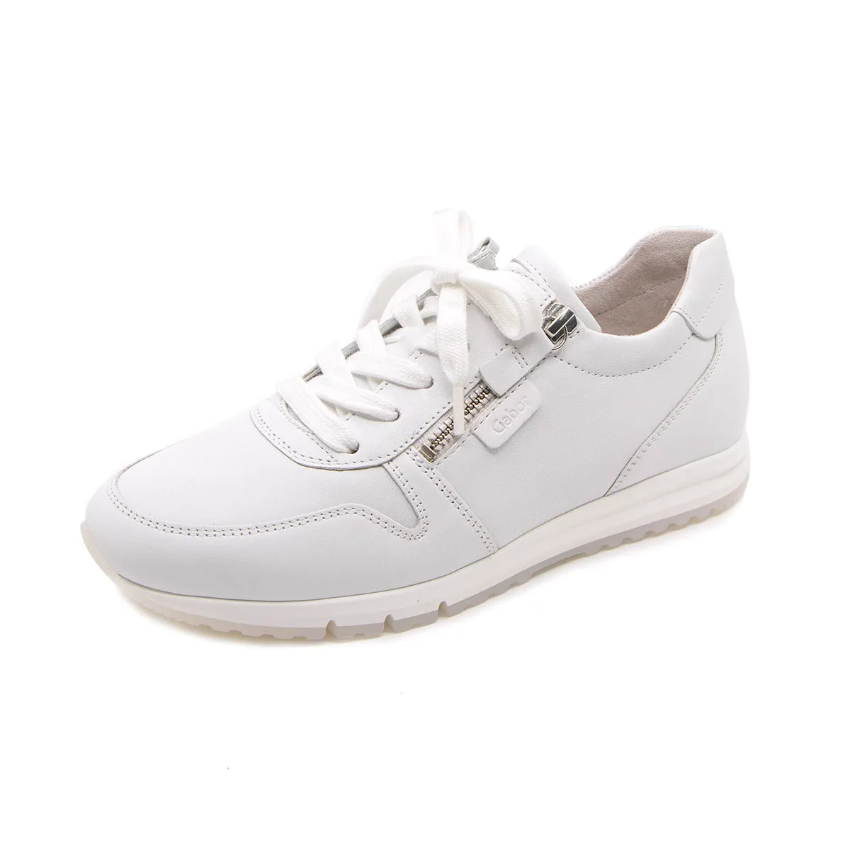 Forro White Soft Walking Sneakers