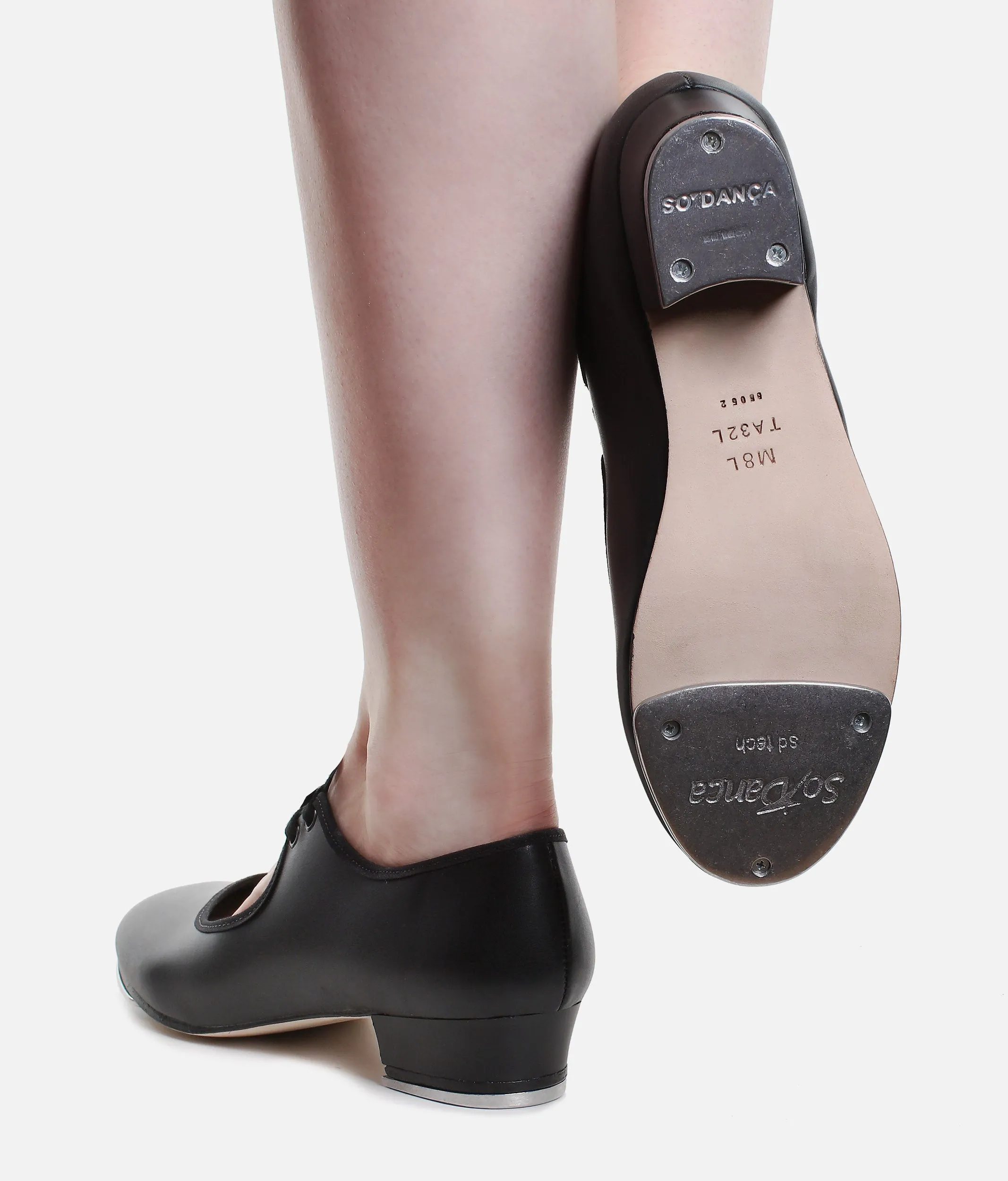 Full Sole Tap Shoes, Vegan - TA32 L