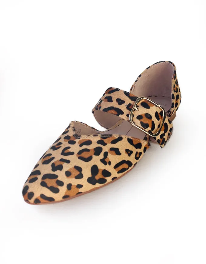 Garcey Flats Leopard Pony