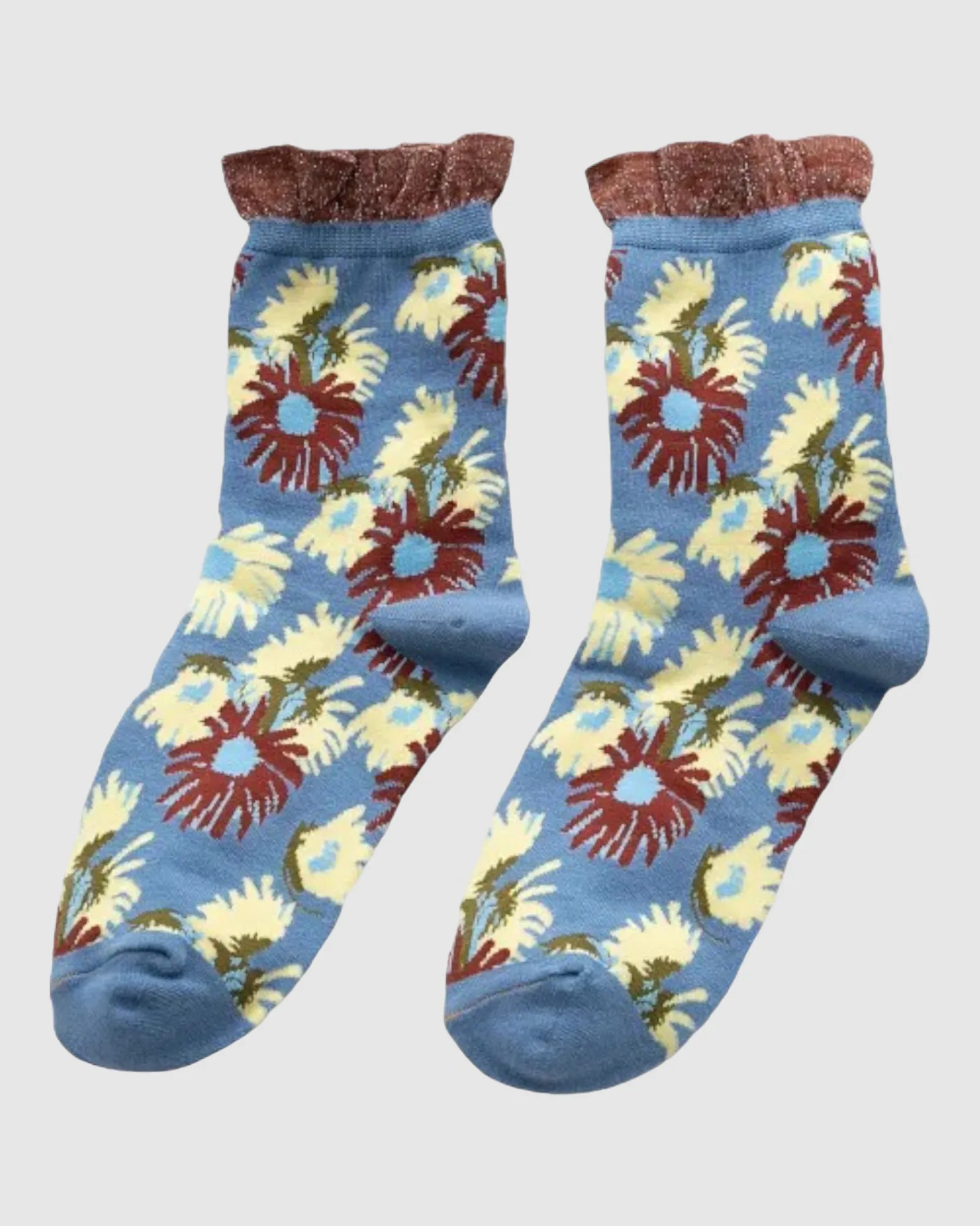 Garden Party Sock - Periwinkle