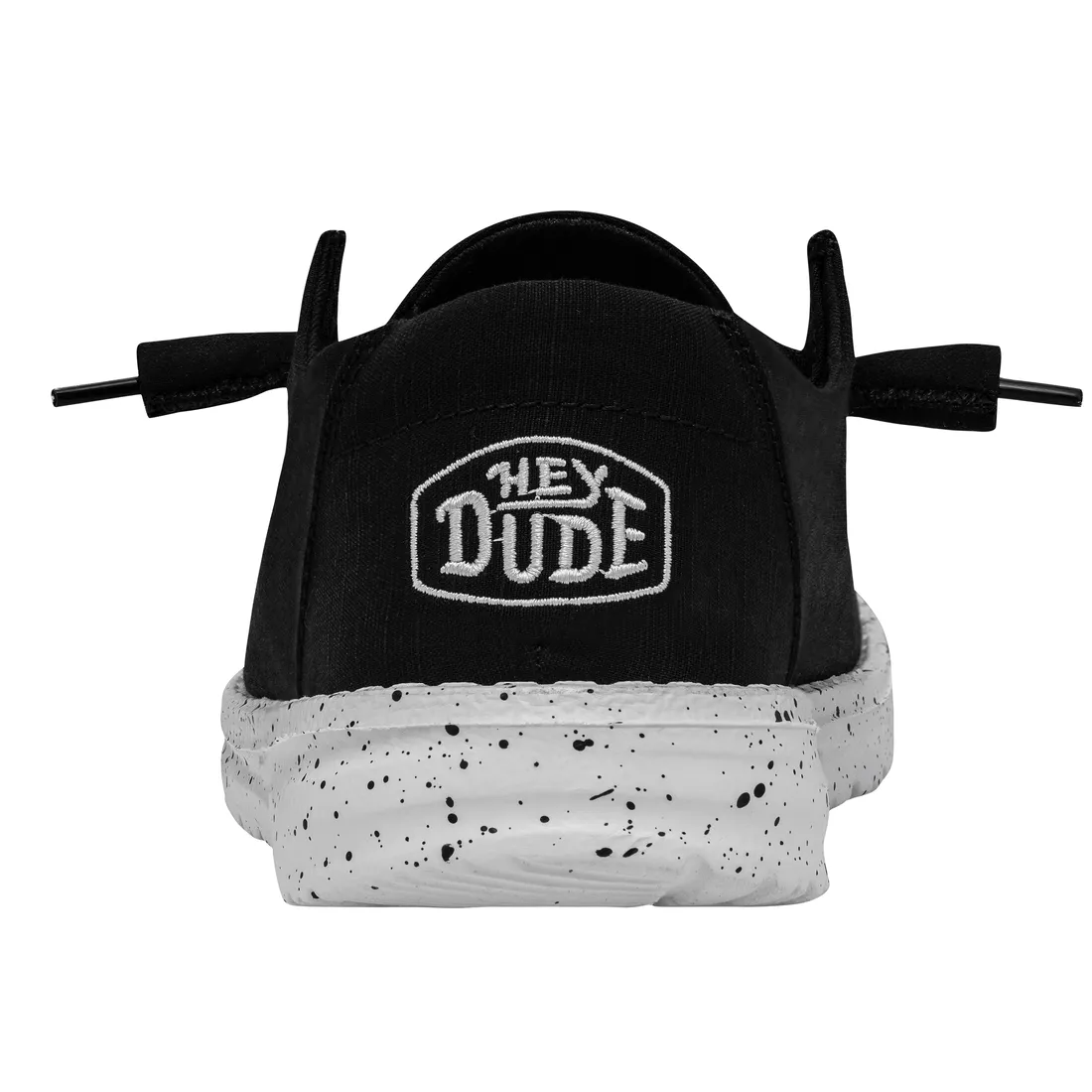 Hey Dude Wendy Slub Canvas Black