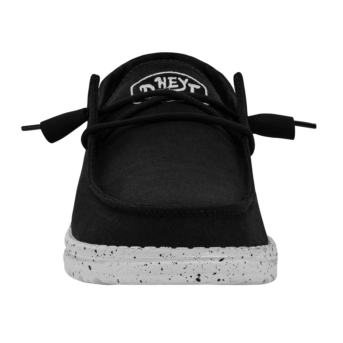 Hey Dude Wendy Slub Canvas Black