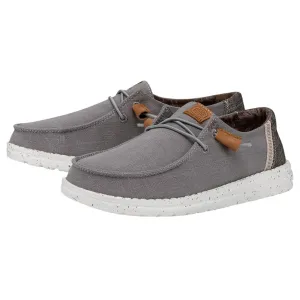 Hey Dude Wendy Washed Canvas Grey