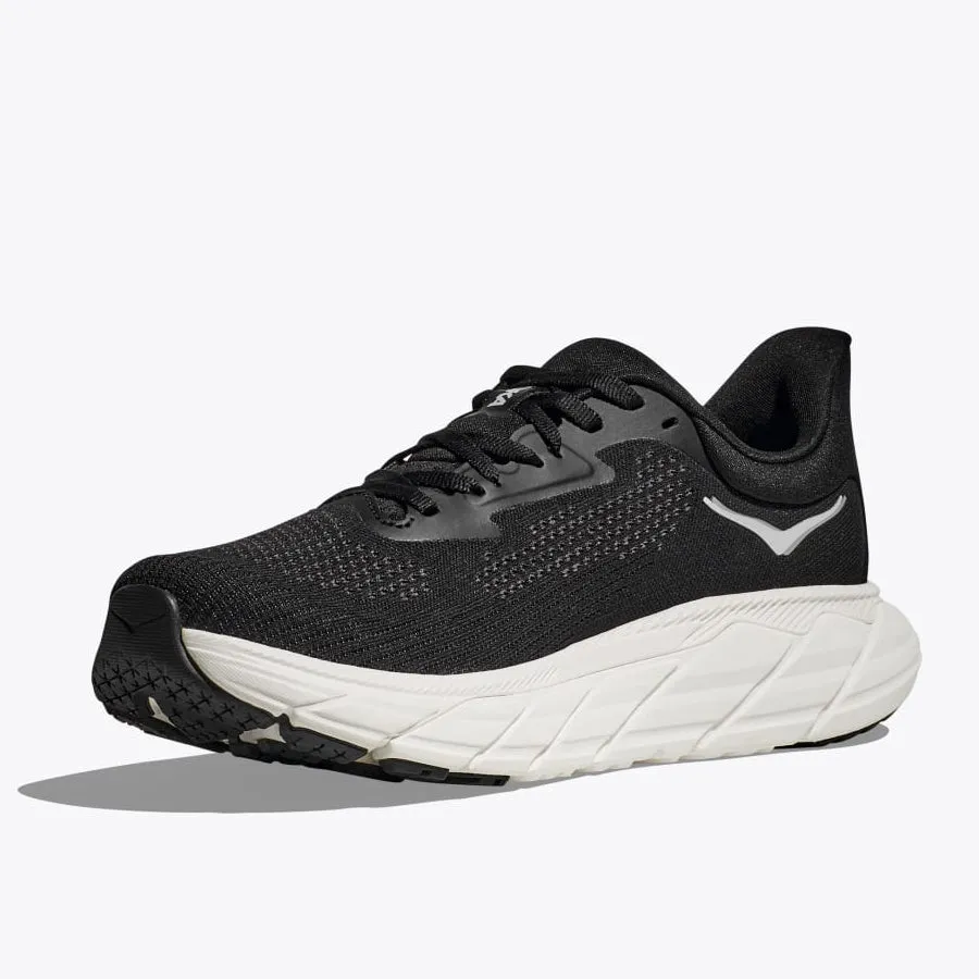 Hoka Women's Arahi 7 Running Shoes Black / White