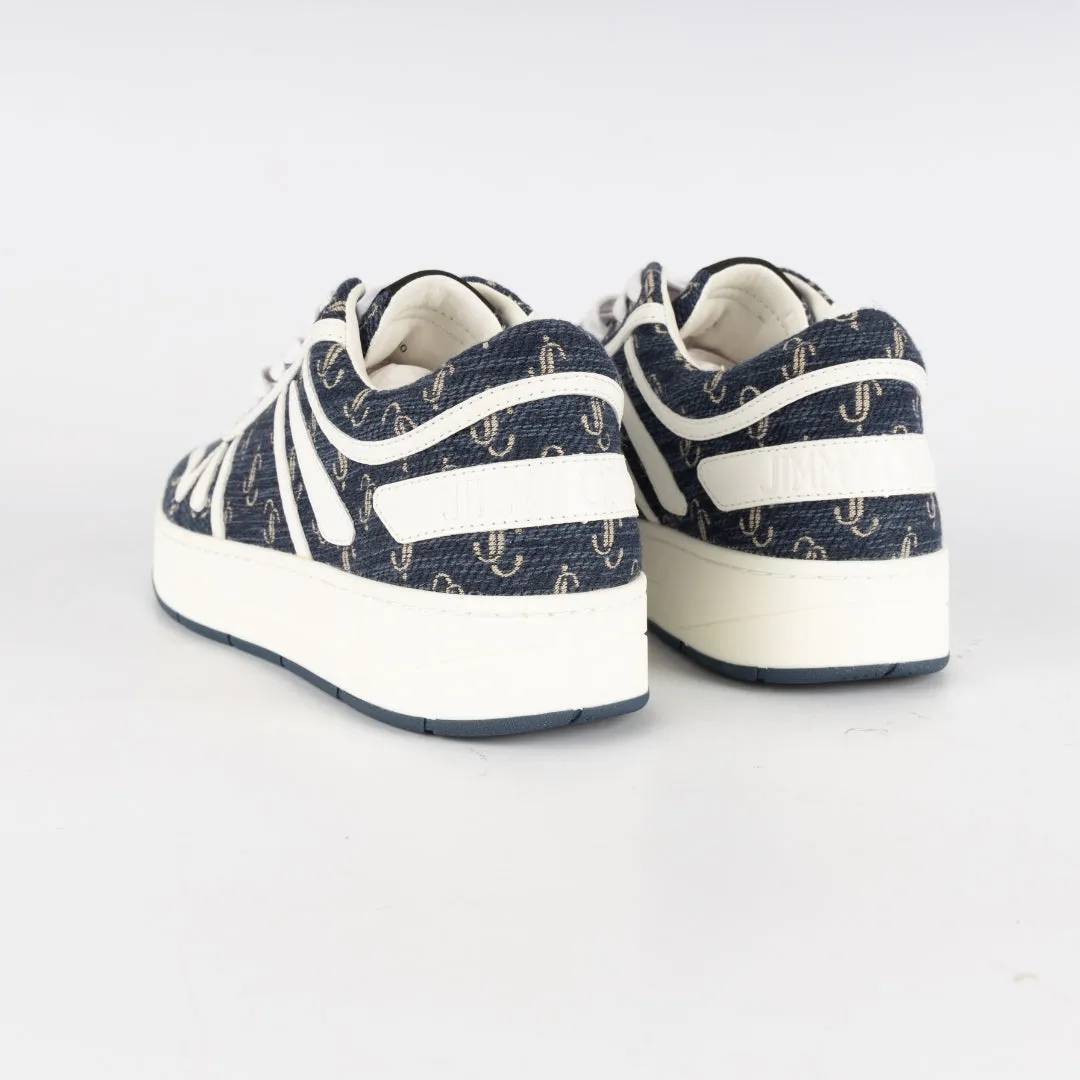 Jimmy Choo Hawaii Low-top Navy/optical White Sneakers