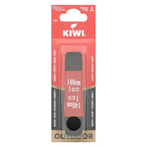 Kiwi Outdoor Laces Black Cord 140cm