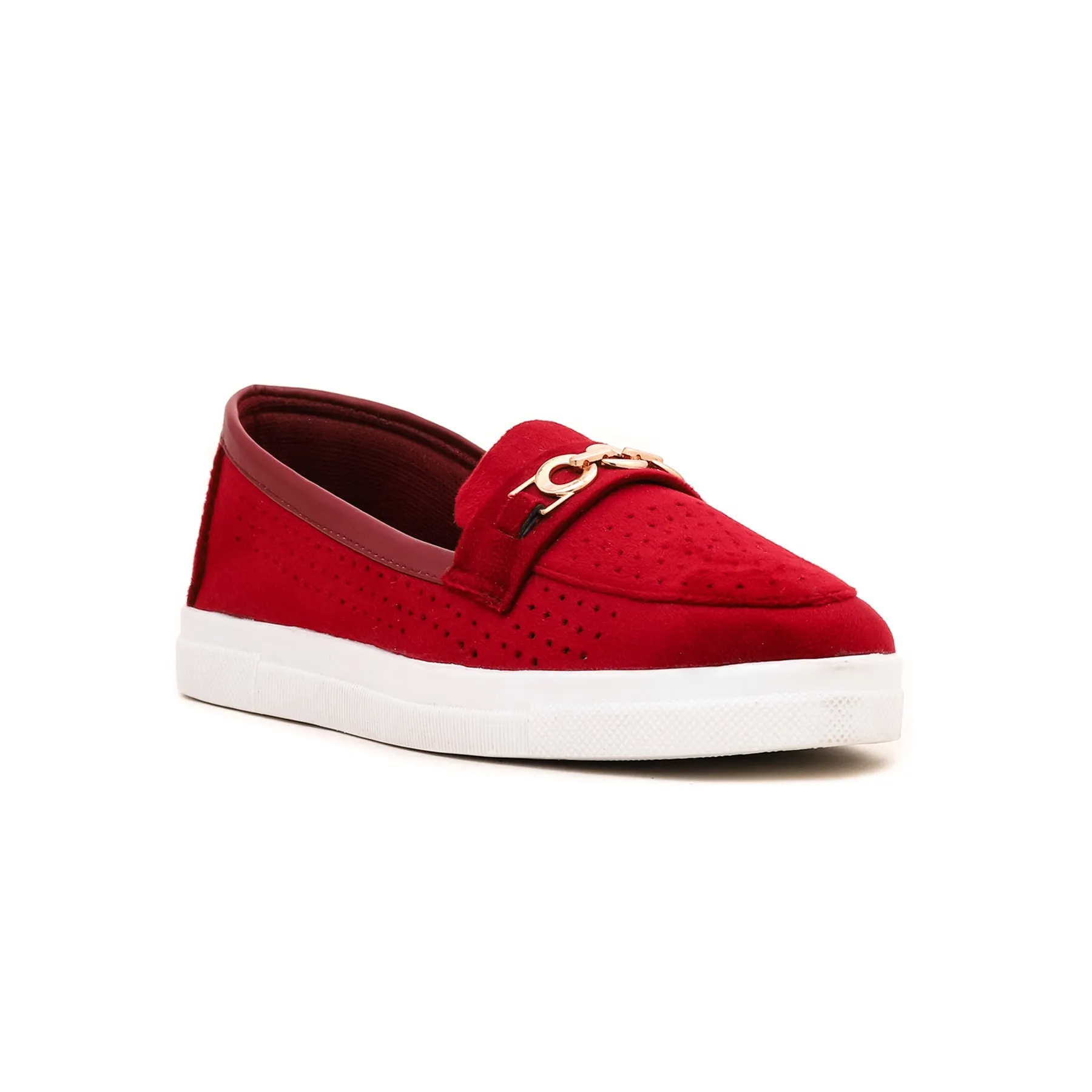 Maroon Casual Slip Ons AT9089