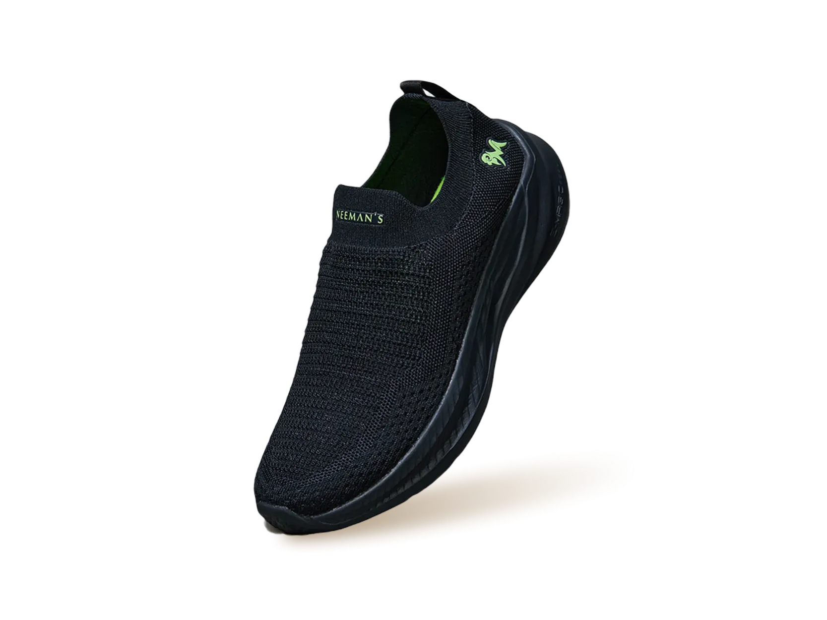 Max Cushy Slip Ons : Black