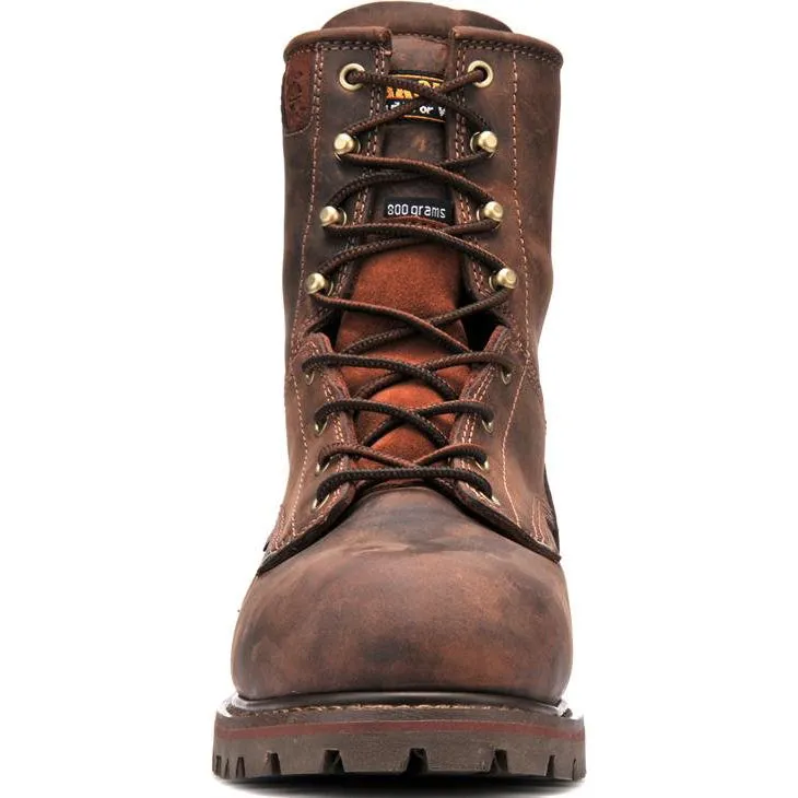 Men's 8 inch Grizzly Insulated Composite Toe Work Boots CA9528