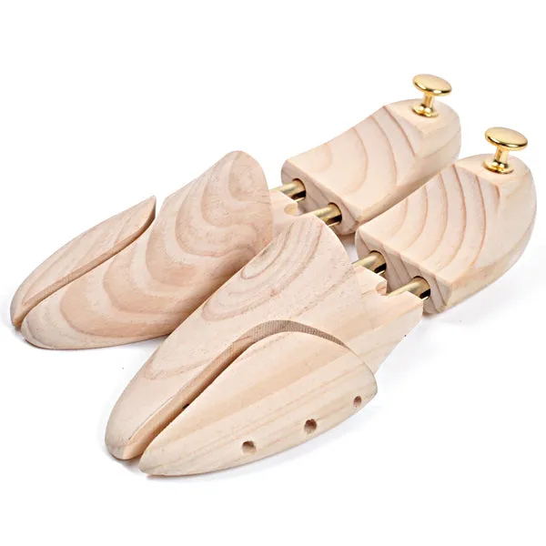 Men's Pine Wood Adjustable Shoe Tree