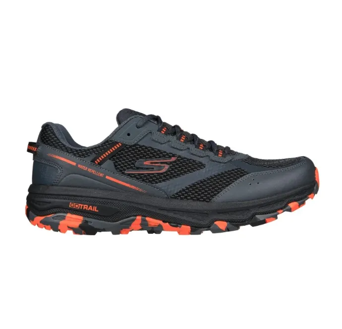 Mens Skechers Gorun Trail Altitude - Marble Rock Charcoal/Orange Athletic Shoes