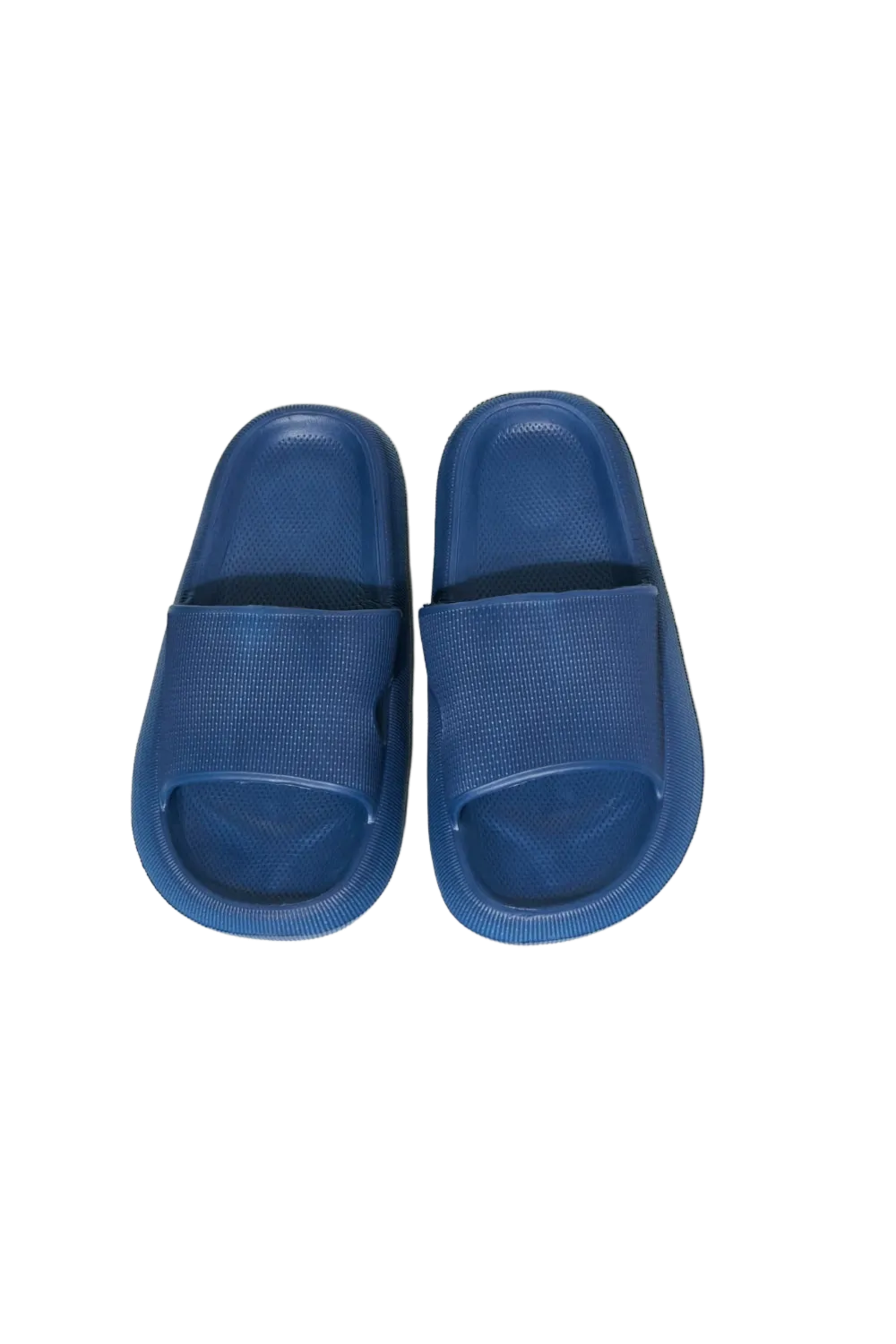 MMShoes Arms Around Me Open Toe Slide in Navy