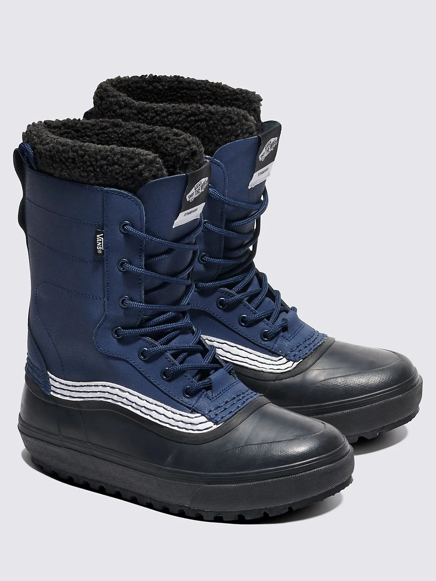 MTE Standard Waterproof Black/Navy Winter Boots