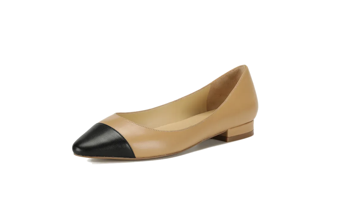 Natalia Two Toned Flats