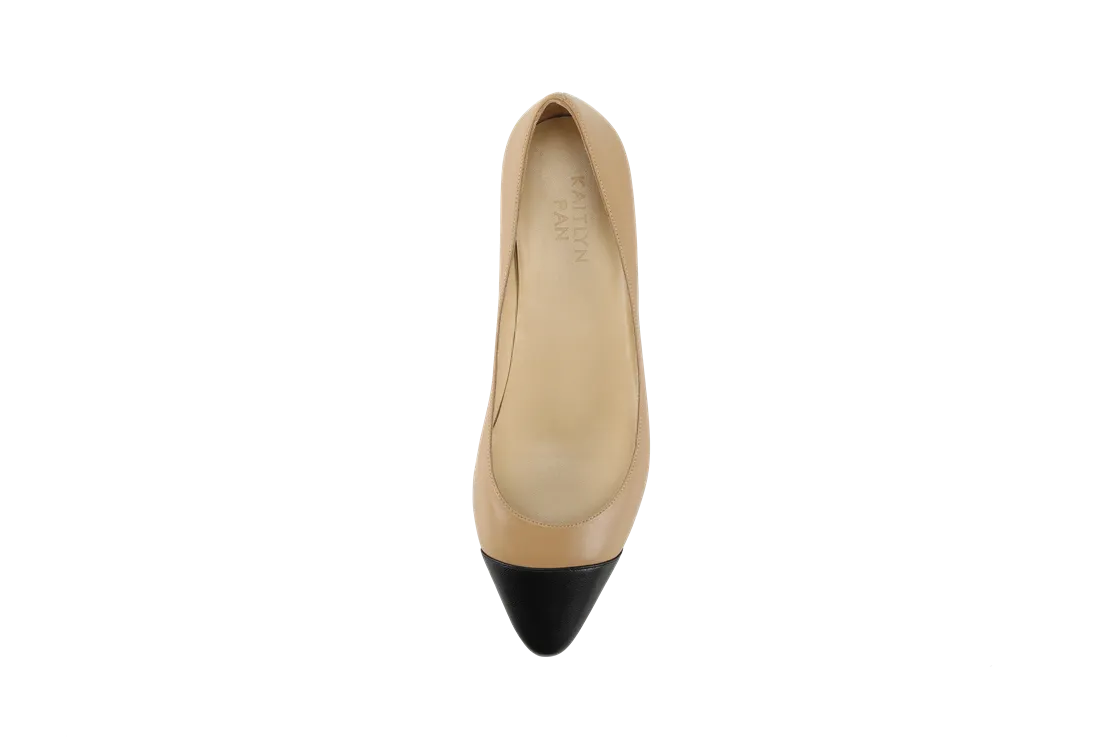 Natalia Two Toned Flats