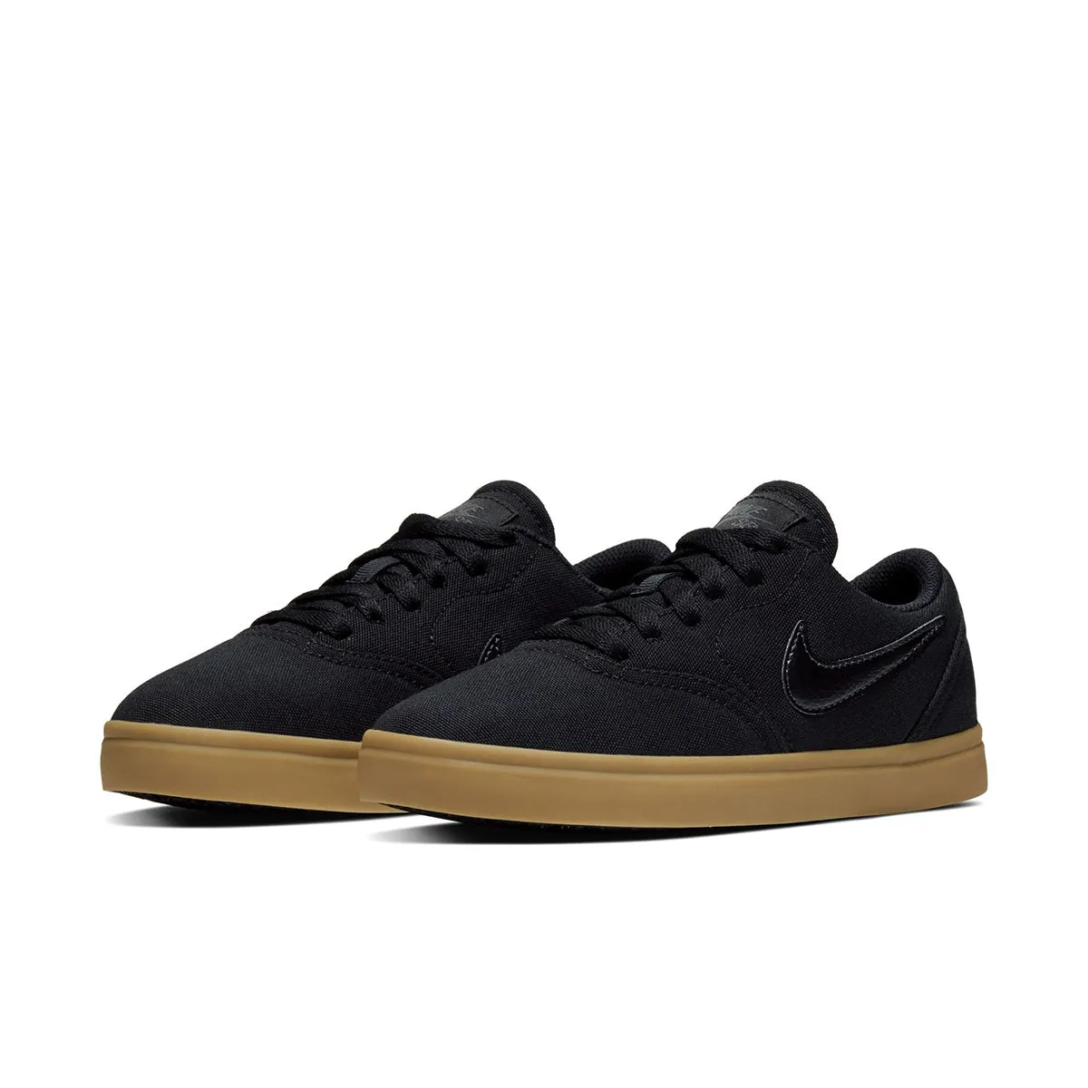 Nike SB - Check Canvas Youth Shoes Black/Gum