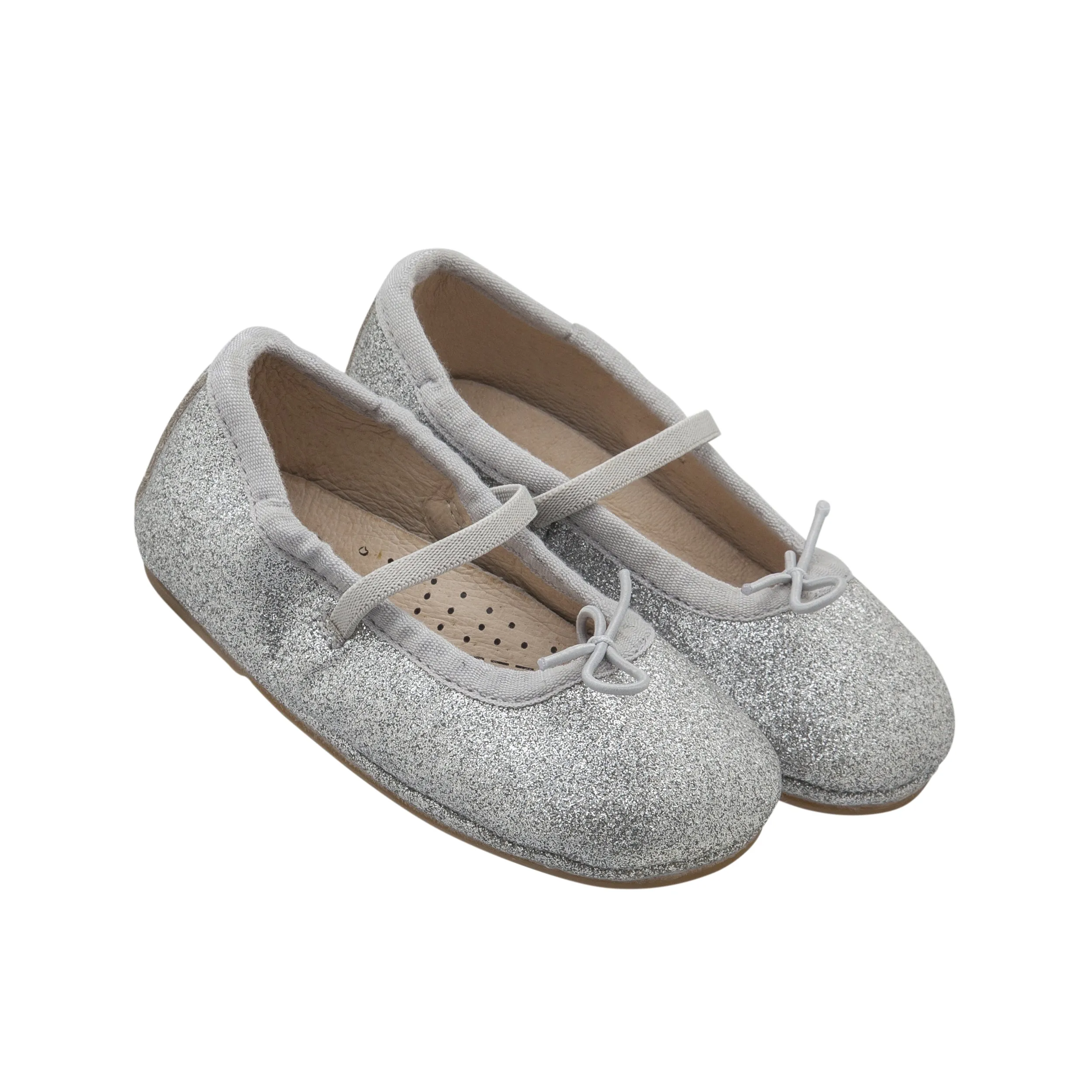 Old Soles Girl's Cruise Ballet Flat - Glam Argent